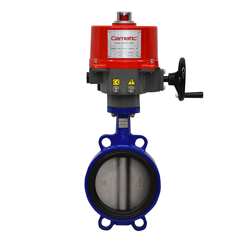 Wafer Viton Butterfly Valve Series 200 ANSI 150 with Electric Actuator