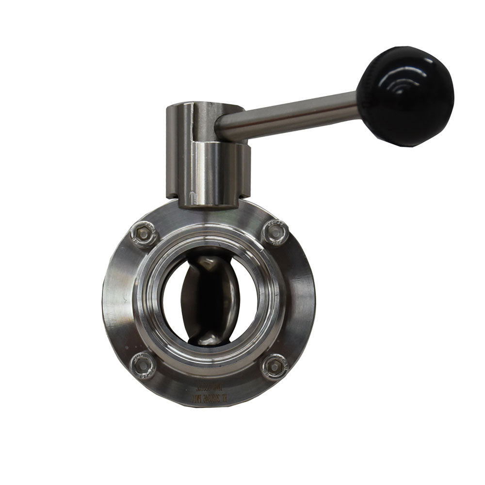 Butterfly Valve Clamp Steel Body SS316L - CEMATIC