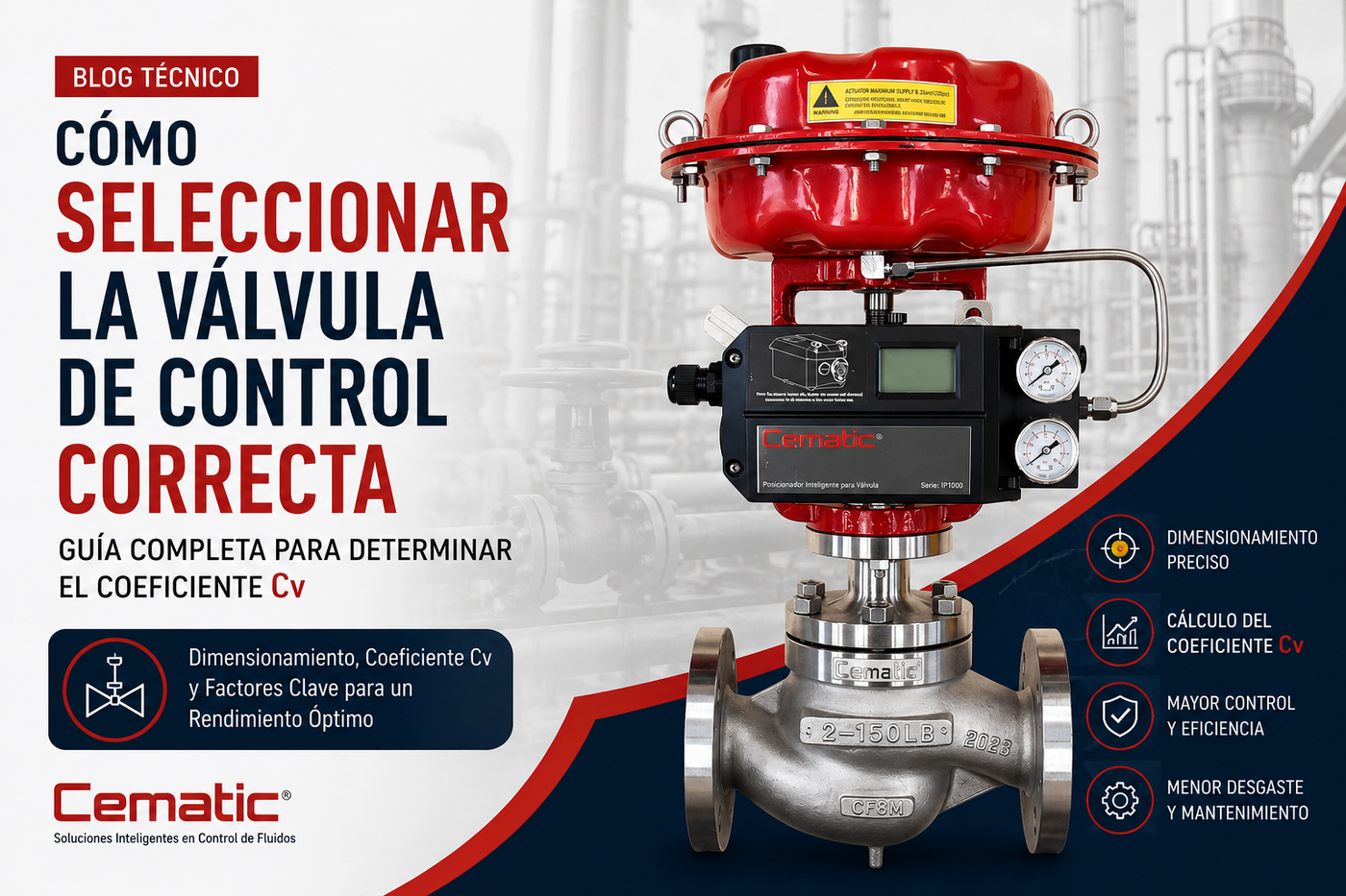 Como elegir la valvula de control