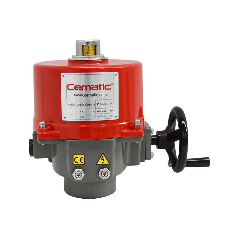 Actuadores eléctricos de 1/4 de vuelta para válvulas de bola y mariposa – Cematic®