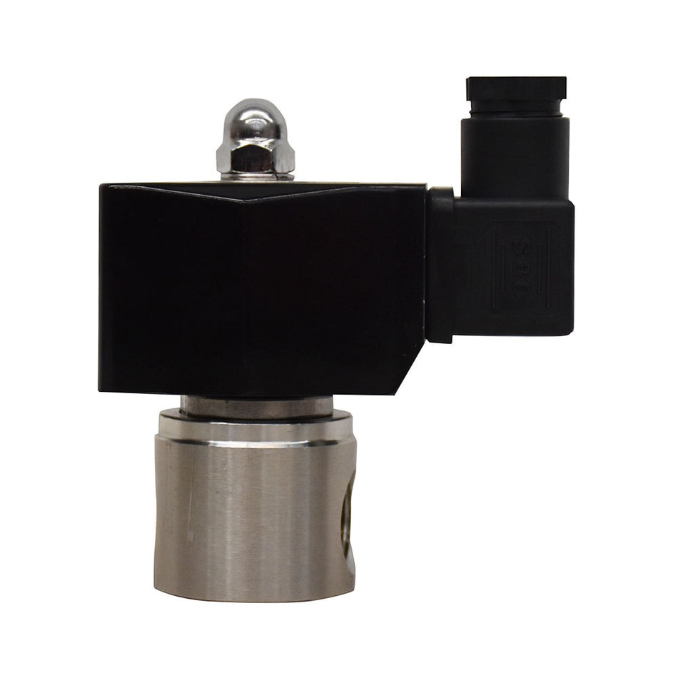 Direct acting NC solenoid valve, stainless steel body