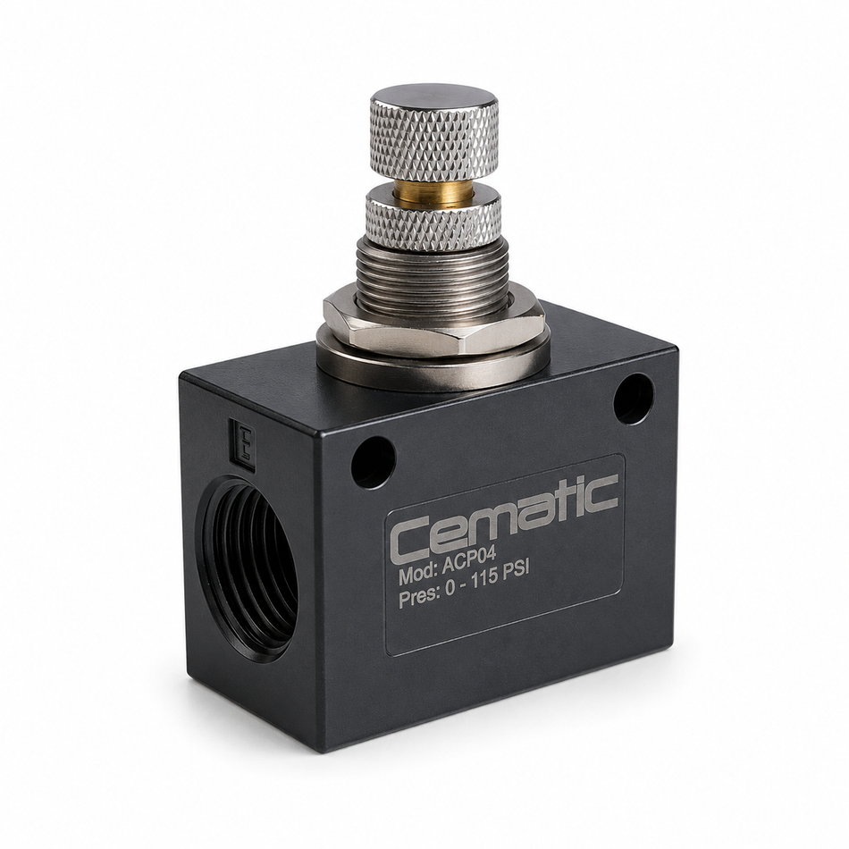 Inline Air Flow Control Regulator