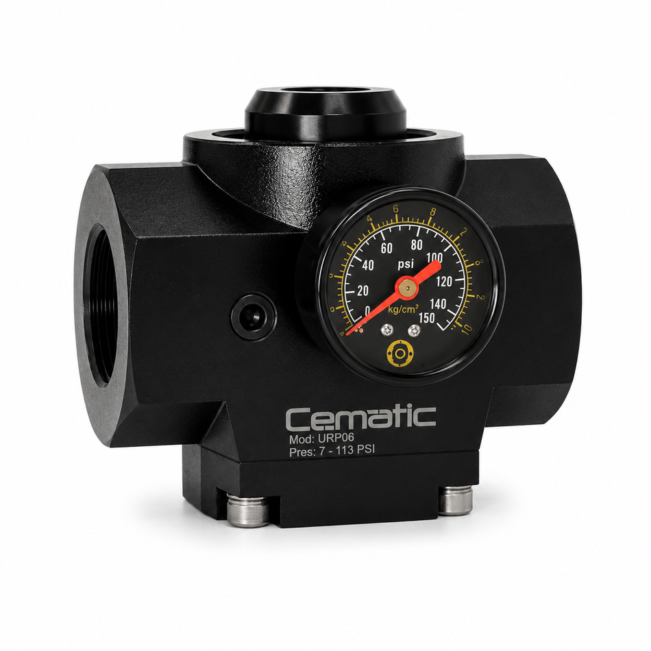Remote Piloted Regulator 0 to 150 Bars