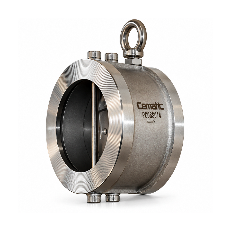 Wafer Duo Check Valve EPDM and NBR Seats