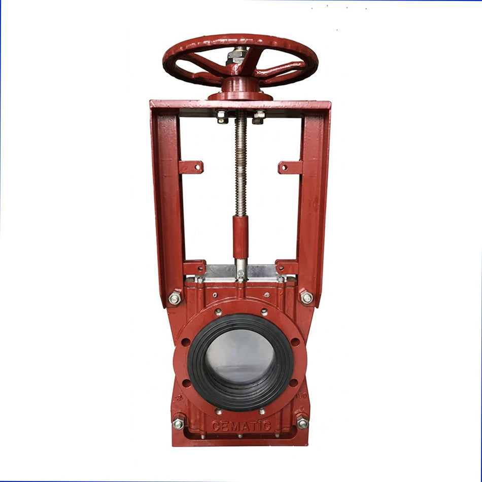 WCB Knife Gate Valve | EPDM Seat | Bidirectional | Manual | 2" to 12"