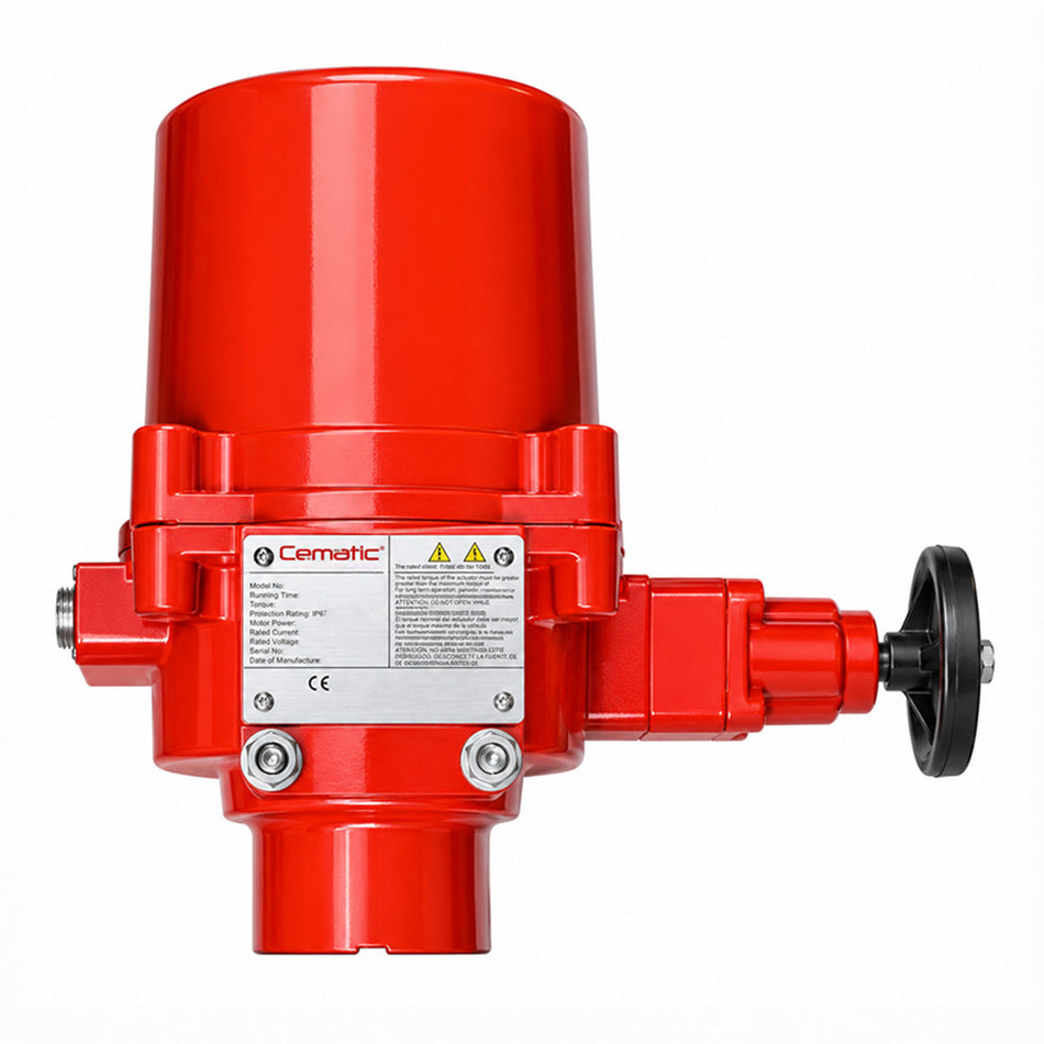 Actuador Eléctrico a Prueba de Explosión para Válvula | ISO5211 | IP68 | ATEX IECEx CSA