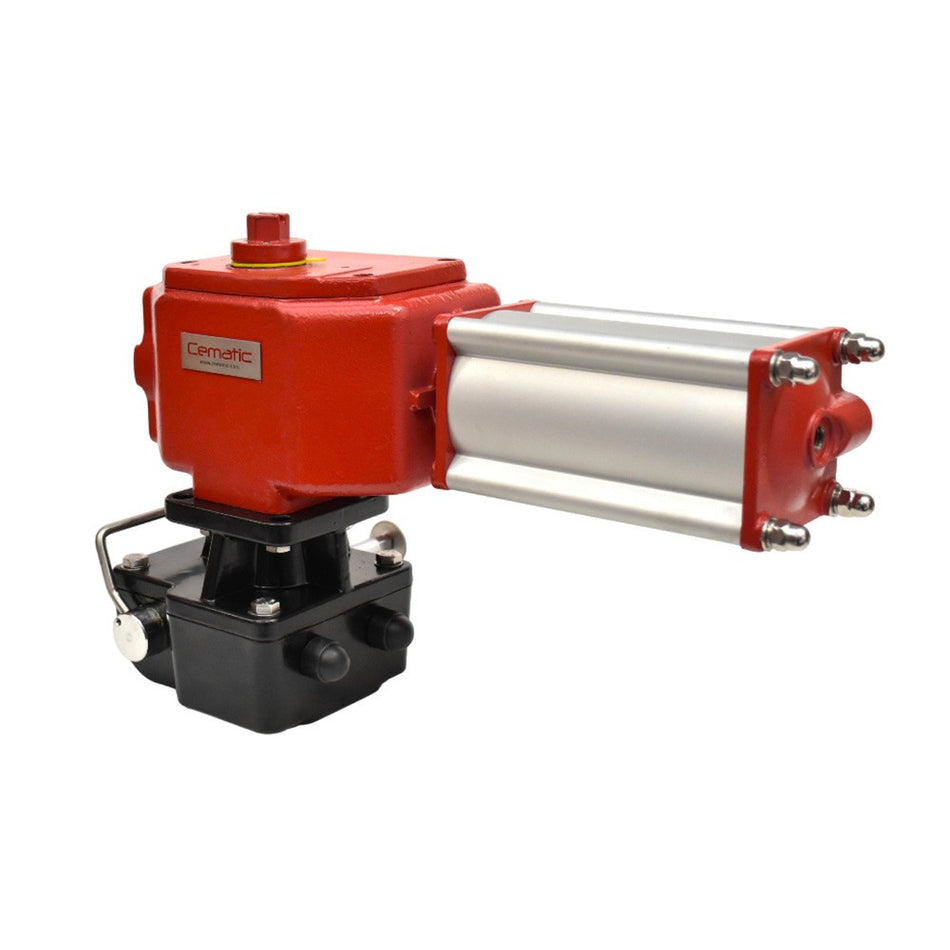 Actuador Neumático de Pistón Simple Acción Alta Potencia