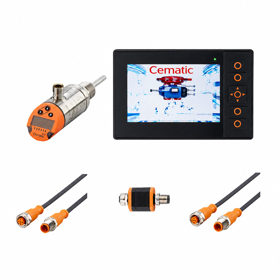 Kit de Automatización para Control de Temperatura | Válvula de Control Neumática | 4–20 mA