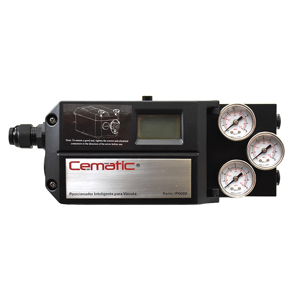 Posicionador Inteligente Rotativo Doble Acción Cematic