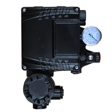 posicionador electroneumático lineal simple acción para válvulas industriales Cematic