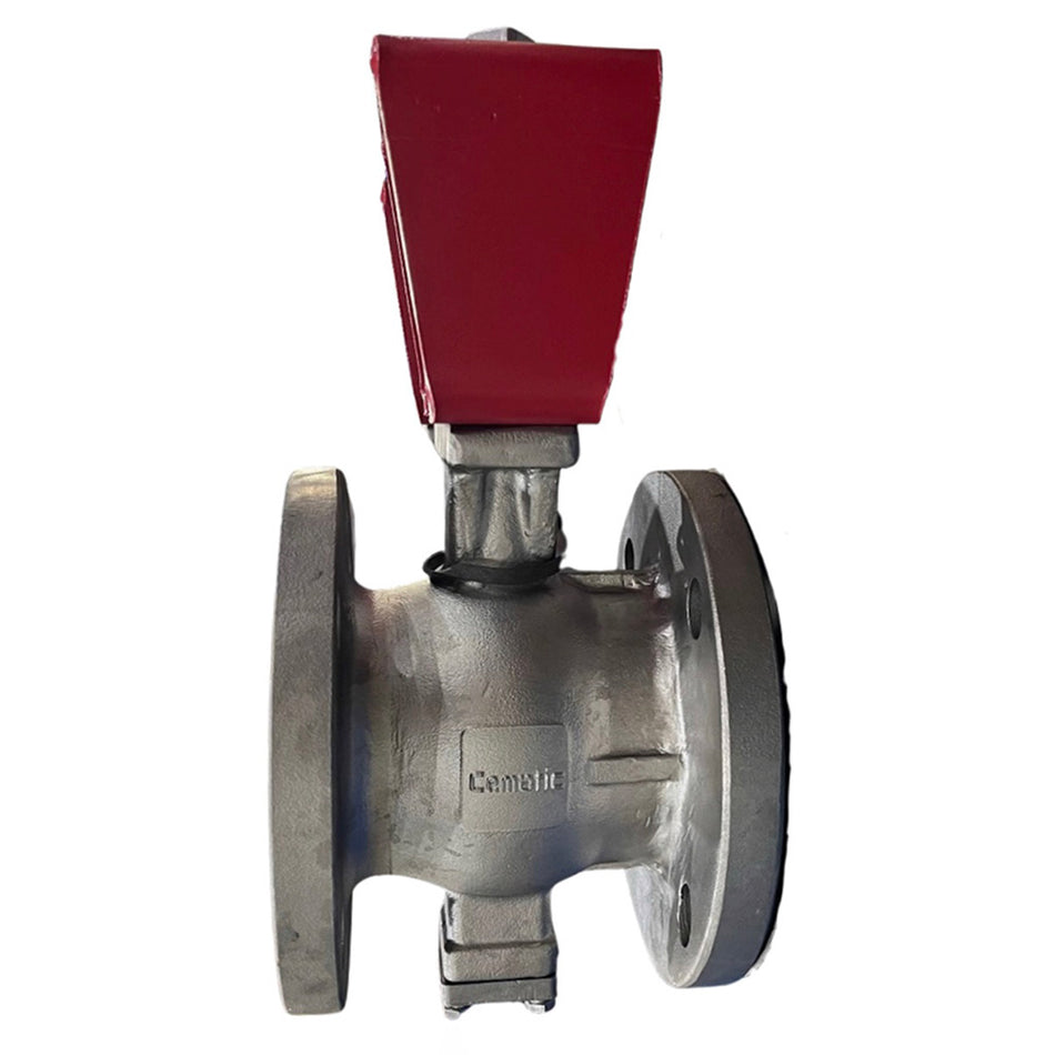 Válvula de Bola Segmentada en Acero Inoxidable 316 ANSI 150