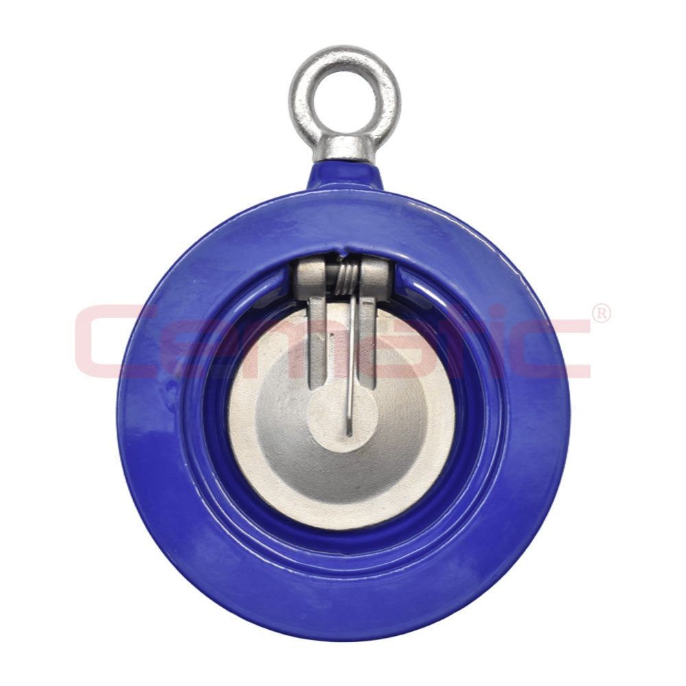 Válvula check wafer tipo columpio cuerpo hierro dúctil disco SS304 – Cematic