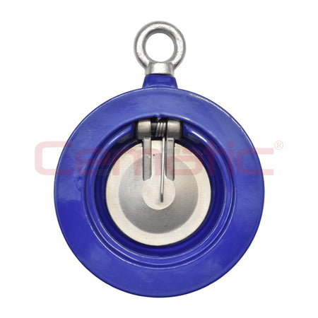Válvula check wafer tipo columpio cuerpo hierro dúctil disco SS304 – Cematic