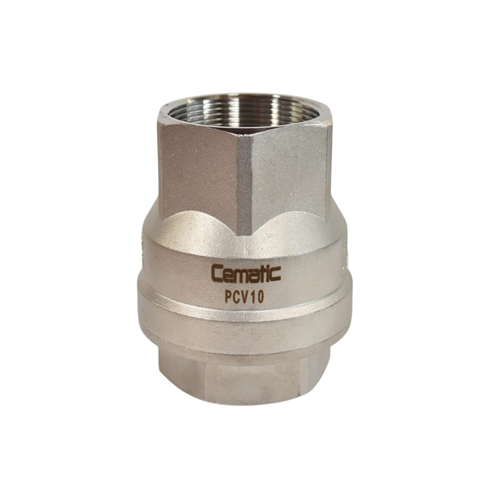 316 Stainless Steel NPT Threaded Vertical Check Valve