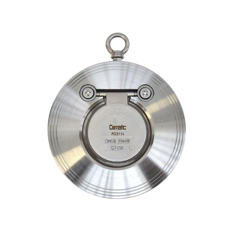 Swing Type Wafer Check Valve Stainless Steel 316 Metal Metal