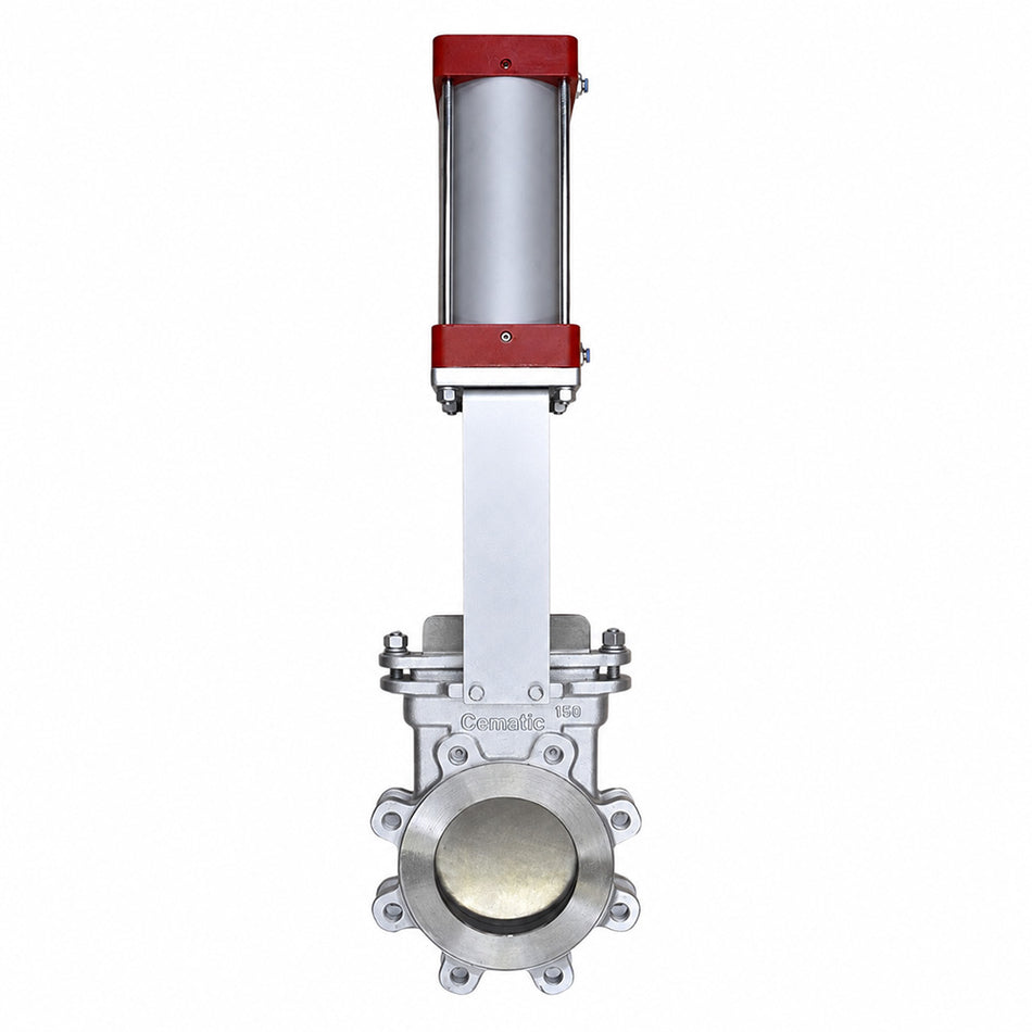 Pneumatic Actuator Lug Knife Valve