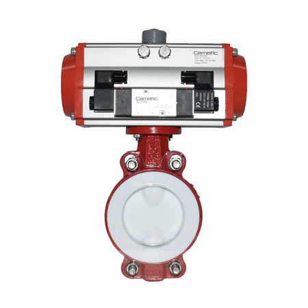 anticorrosive-wafer-butterfly-valve-with-pneumatic-actuator