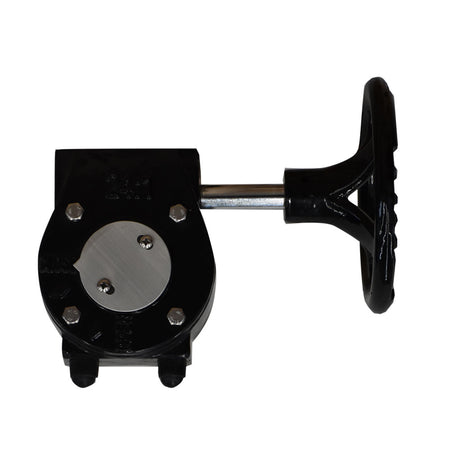 Caja de engranes con volante para válvula de mariposa ISO 5211 acero al carbón – Cematic