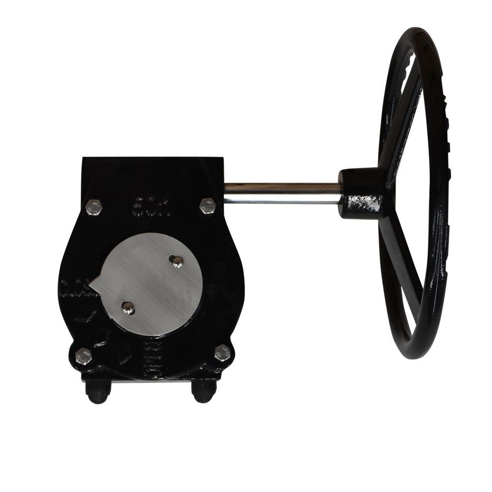 Caja de engranes con volante para válvula de mariposa ISO 5211 acero al carbón – Cematic