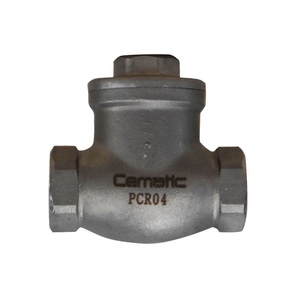 válvula check columpio NPT SS316 Cematic