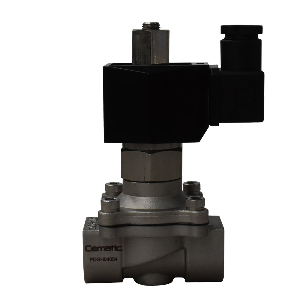 Válvula solenoide acero inoxidable rosca NPT - Cematic
