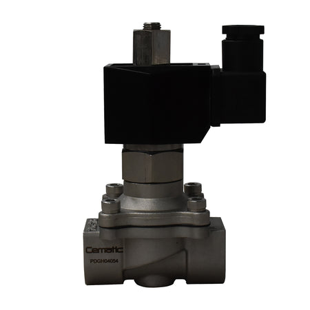 Válvula solenoide acero inoxidable rosca NPT - Cematic
